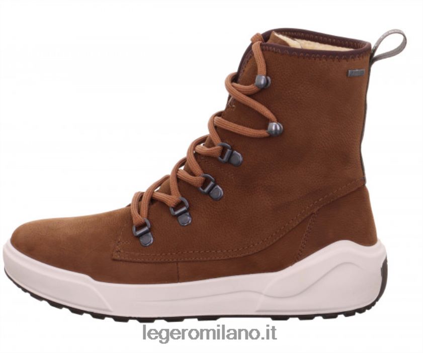 comodi stivali stringati tabacco da fiuto donne LegeroJX4BTT263